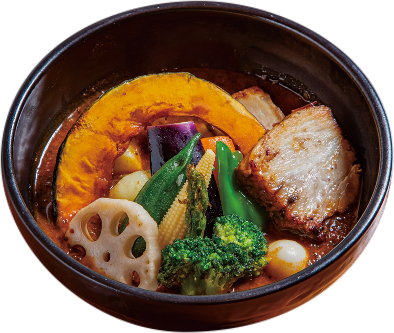 ポーク野菜カリー